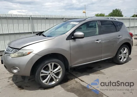2009 Nissan Murano S z USA, uszkodzony, nr VIN JN8AZ18W39W134895